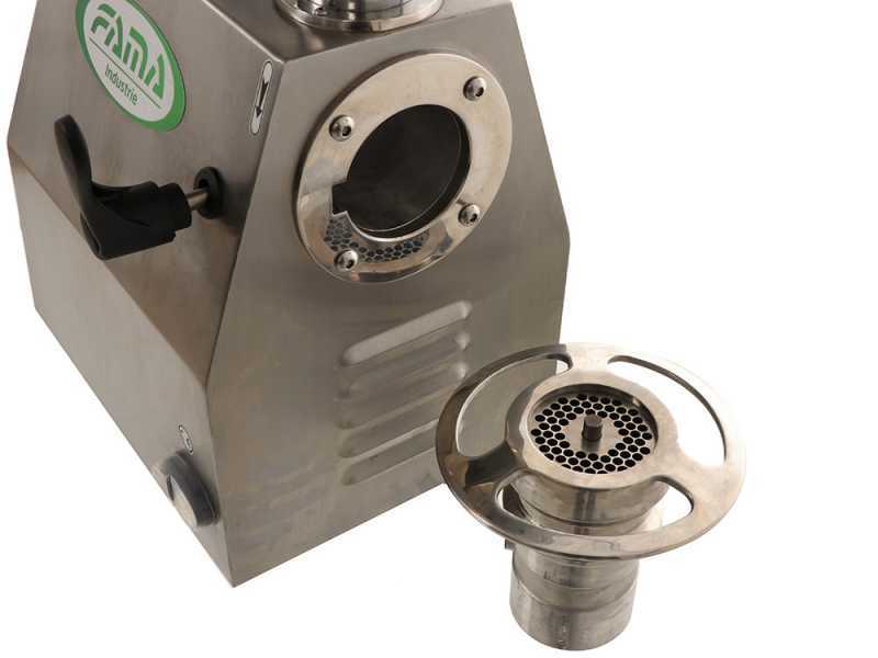 Fama TI22R - Hachoir &agrave; viande &eacute;lectrique - Corps et groupe de hachage en acier inox - 400V