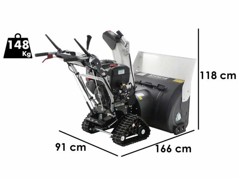 Blackstone B-ST 87 BSTE PLUS - Fraise &agrave; neige thermique - &agrave; chenilles - B&amp;S 2100