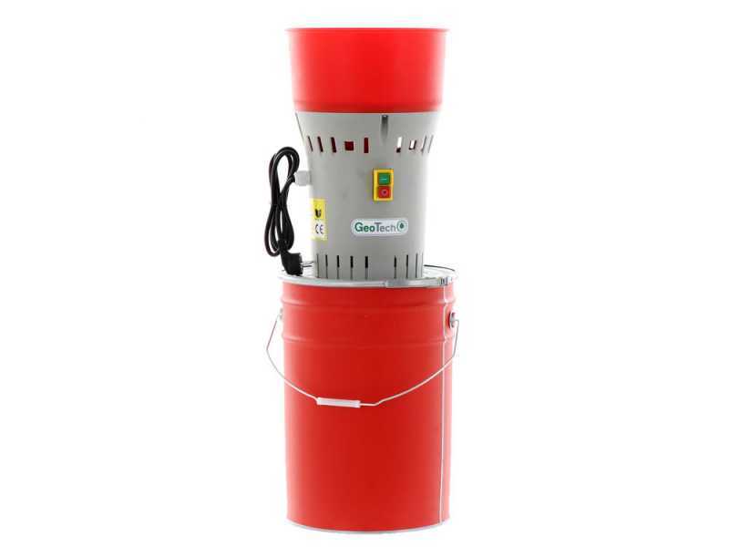 GeoTech GEOMILL-25 - Moulin &eacute;lectrique pour c&eacute;r&eacute;ales avec bidon - 1000 Watts