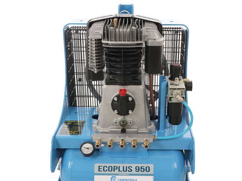 Compresseur avec attelage pour tracteur Campagnola PTO ECOPLUS 950 - R&eacute;colte des olives et taille
