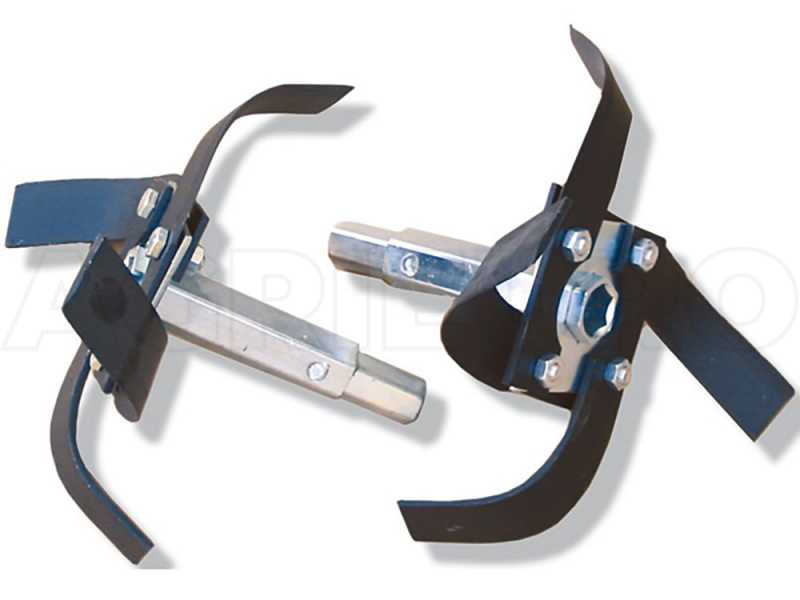 Accessoire paire de fraises pour &eacute;largissement (quatri&egrave;me fraise) pour motobineuse E584 hexagonal interne 30