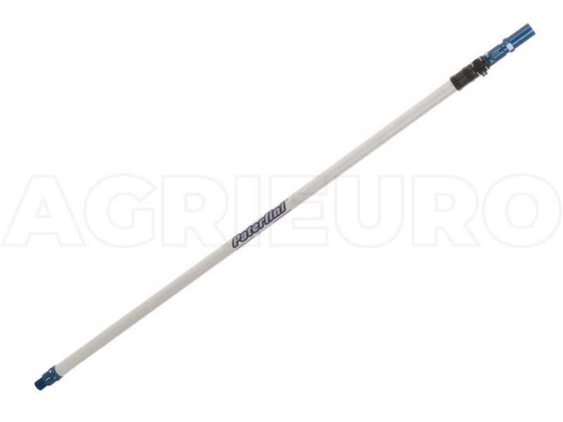 Perche t&eacute;lescopique en aluminium pneumatique Paterlini Blu Light - 1,45 / 2,25 mt
