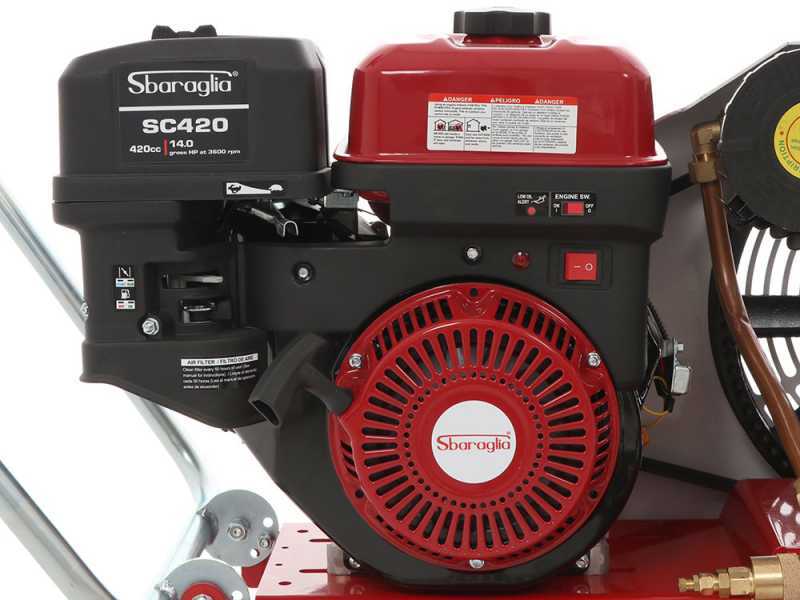 Motocompresseur thermique Texas 900 - Moteur Sbaraglia SC420 - 14 CV