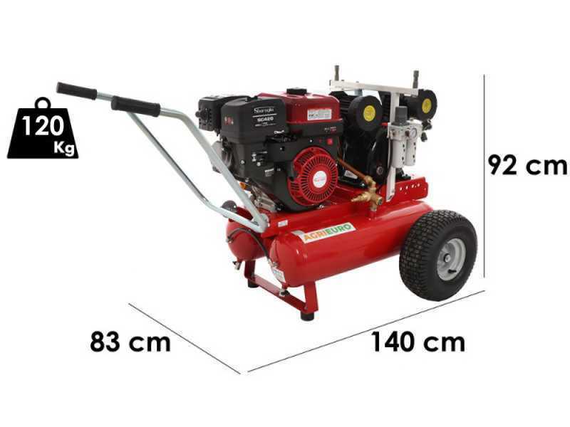 Motocompresseur thermique Texas 900 - Moteur Sbaraglia SC420 - 14 CV