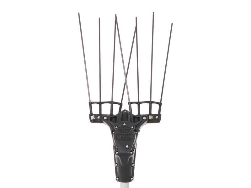 Zanon Karbonium PRO AL 300 - Peigne vibreur &eacute;lectrique &agrave; batterie dorsale 50.4V 16Ah - Perche t&eacute;lescopique 210/340 cm