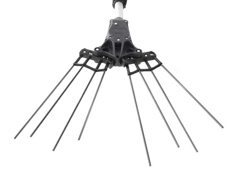Zanon Karbonium PRO AL 300 - Peigne vibreur &eacute;lectrique &agrave; batterie dorsale 50.4V 16Ah - Perche t&eacute;lescopique 210/340 cm