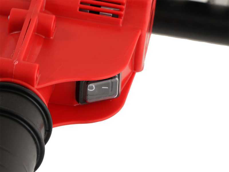 Peigne vibreur &eacute;lectrique &agrave; batterie Zanon Olivar Electric AL 300 de 191/316 cm - Perche t&eacute;lescopique en aluminium