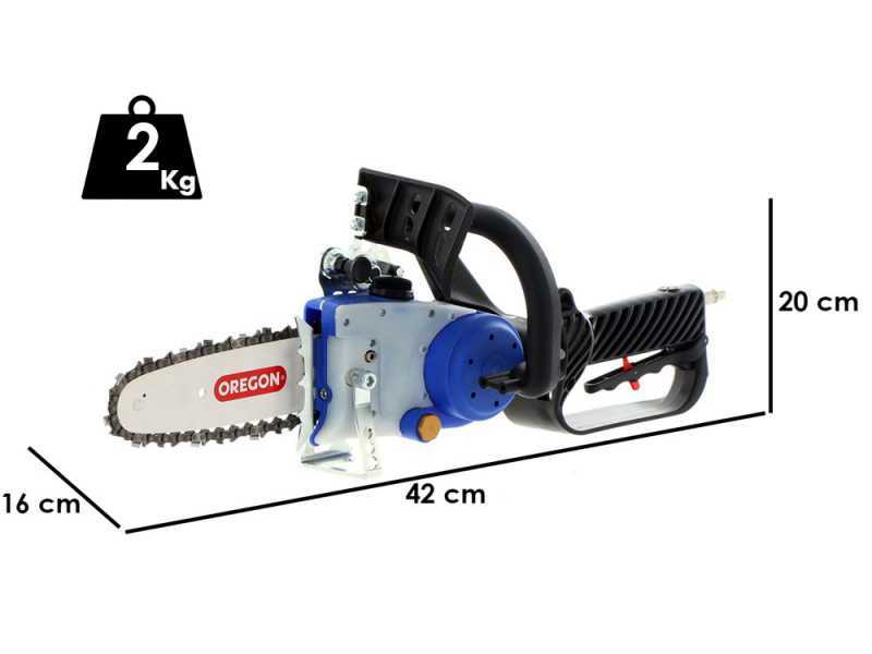 &Eacute;lagueuse pneumatique &agrave; cha&icirc;ne Paterlini Jack 8'' - 1/4 - pour la taille