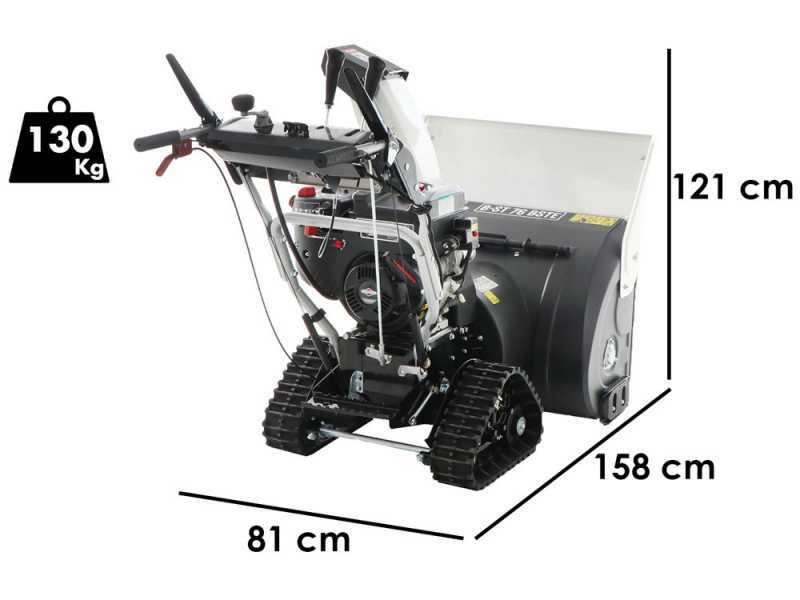 BlackStone B-ST 76 BSTE - Fraise &agrave; neige thermique - &agrave; chenilles - B&amp;S 1450 Snow