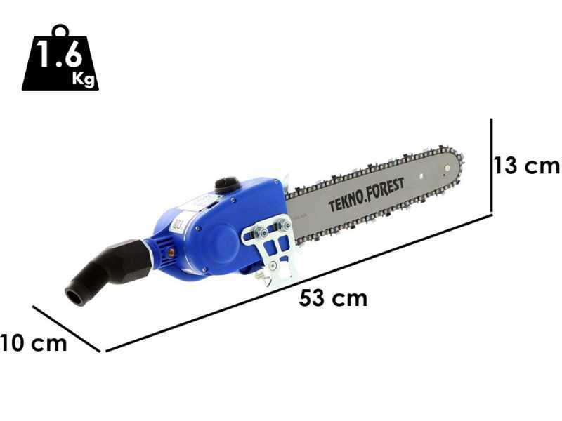 &Eacute;lagueuse pneumatique &agrave; cha&icirc;ne Paterlini  JACK PA 10'' 1/4 - configuration pour perche