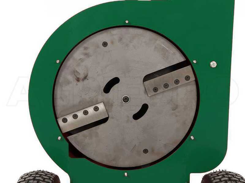 Seven Italy BIGCH420 - Broyeur de branches thermique - Moteur Loncin G420F - D&eacute;marrage &eacute;lectrique