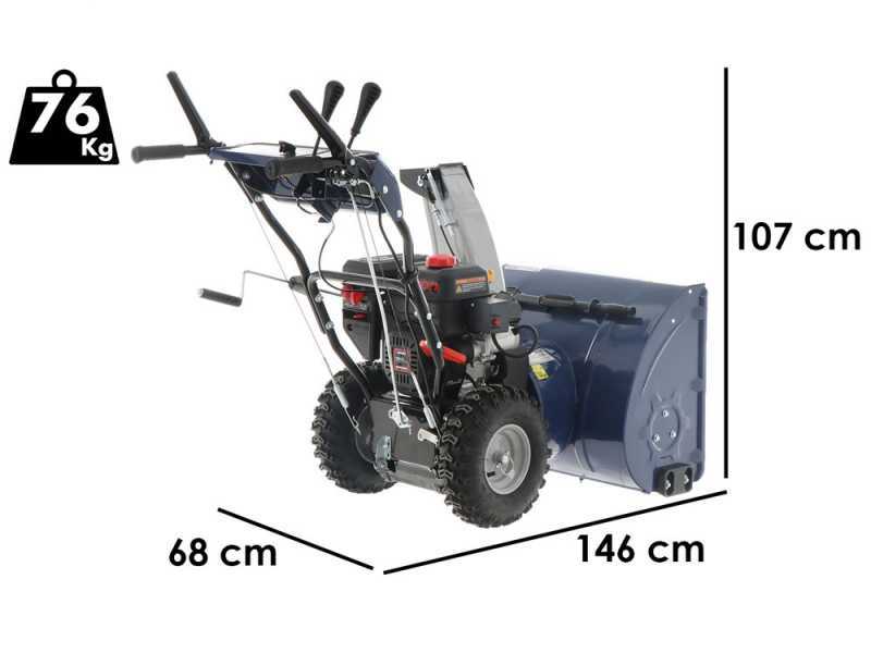 BullMach BM-66 LWE - Fraise &agrave; neige thermique - Loncin G210F(D)S