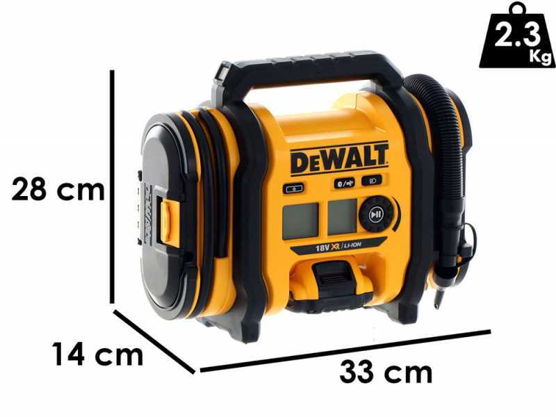DeWalt DCC018N-XJ - Compresseur d'air &agrave; batterie portatif - SANS BATTERIE ET SANS CHARGEUR