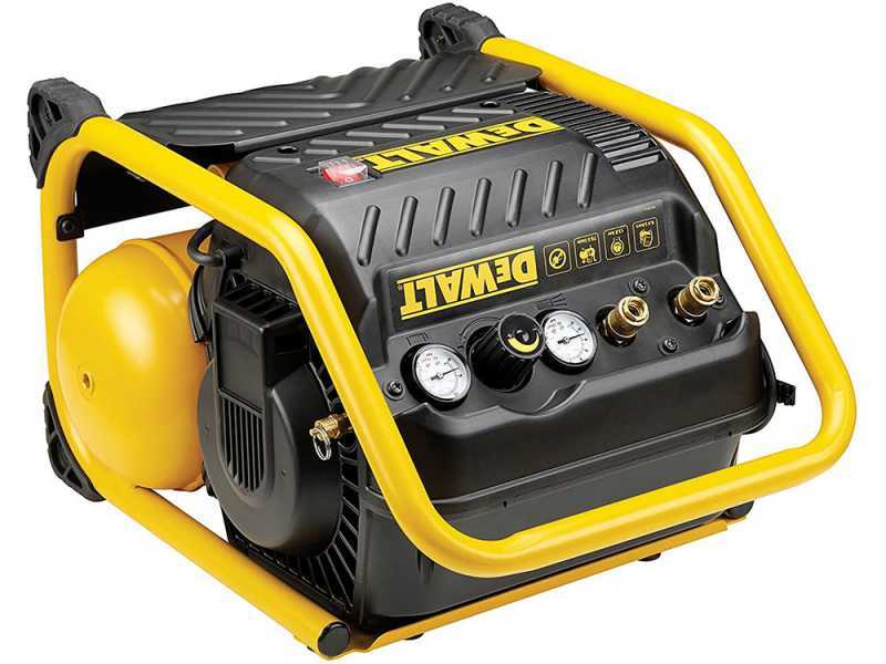 Compresseur d'air &eacute;lectrique compact portatif DEWALT DPC10QTC-QS - Cuve de 10 litres - Moteur de 1.5 CV