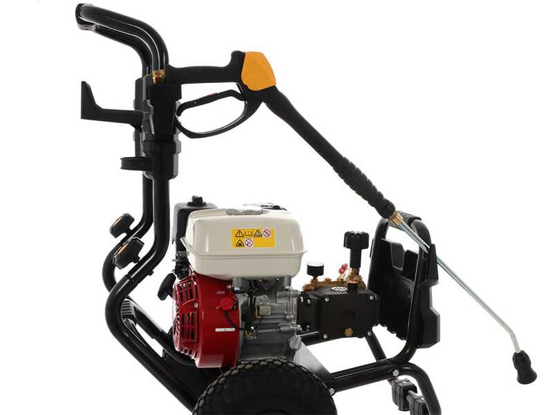 Nettoyeur haute pression thermique DeWalt DXPW 008E - avec moteur Honda GX 160 4 Temps - 190 bar - 600 l/h
