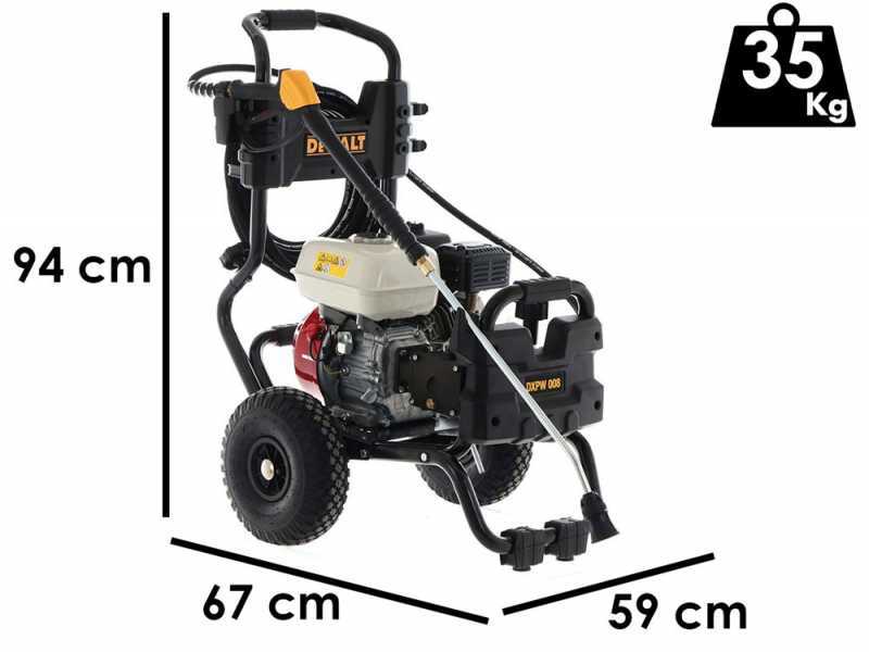 Nettoyeur haute pression thermique DeWalt DXPW 008E - avec moteur Honda GX 160 4 Temps - 190 bars - 600 l/h