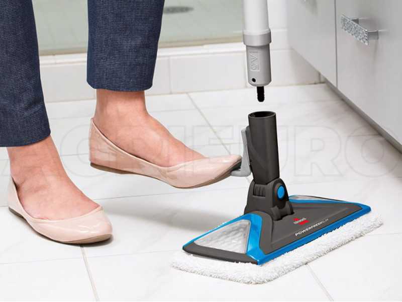 Nettoyeur &agrave; vapeur BISSELL PowerFresh SlimSteam - &eacute;lectrique 1500W - pour sols durs, carrelage et bois