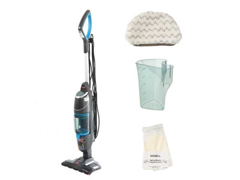 Bissell Vac &amp; Steam - Balais &agrave; vapeur &eacute;lectrique 2 en 1 - 1600W 