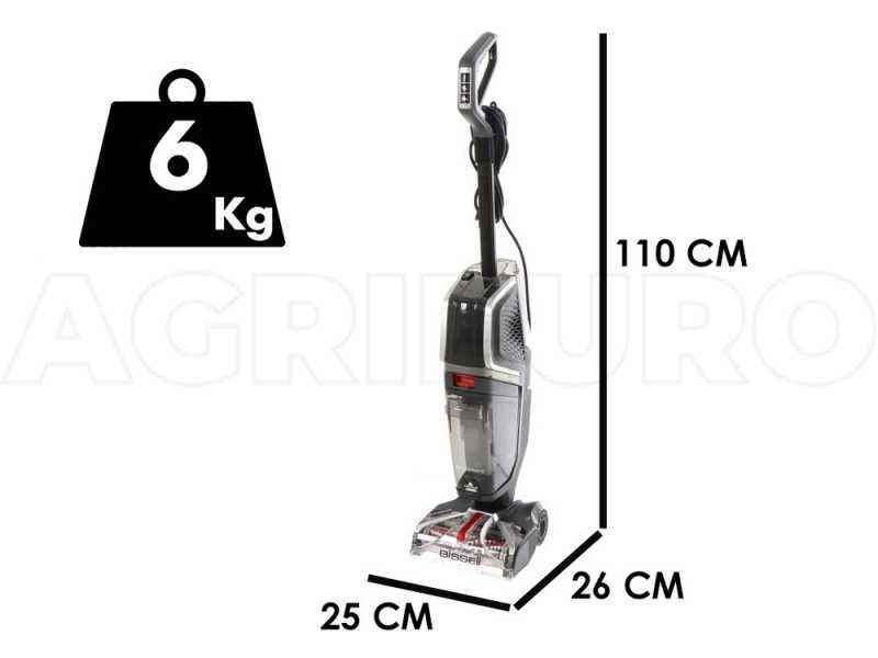 Nettoyeur de tapis BISSELL HydroWave - 385 W - pour tapis, moquettes et surfaces dures