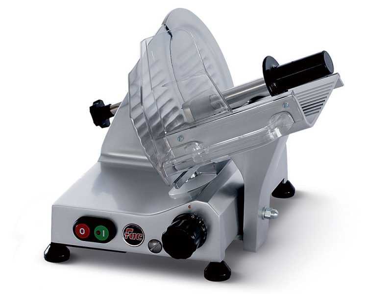 FAC F195 - Trancheuse avec lame de 195 mm - Aff&ucirc;teur inclus - 132W