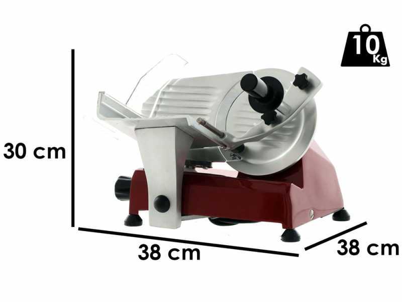 FAC F195 Rouge -Trancheuse avec lame de 195 cm - 132W