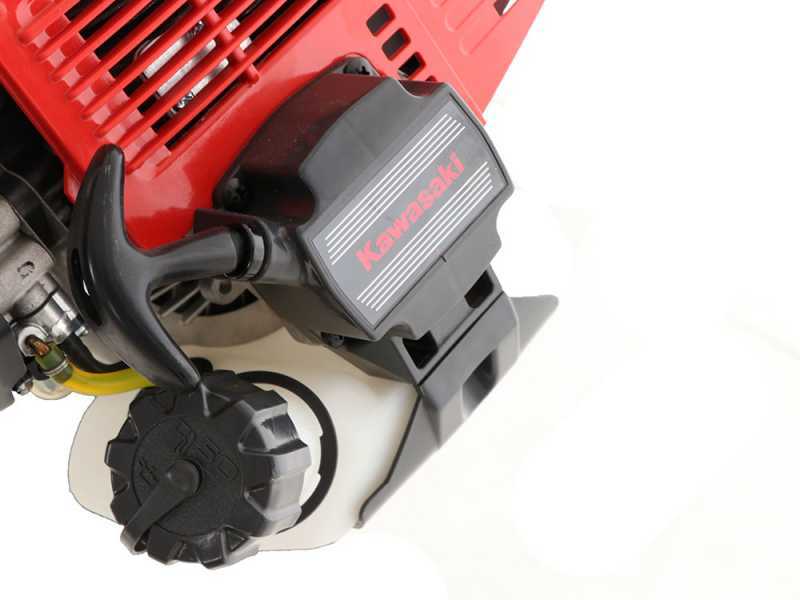 Peigne vibreur Alice Campagnola &agrave; moteur thermique 2T Kawasaki - perche t&eacute;lescopique 150/220 cm