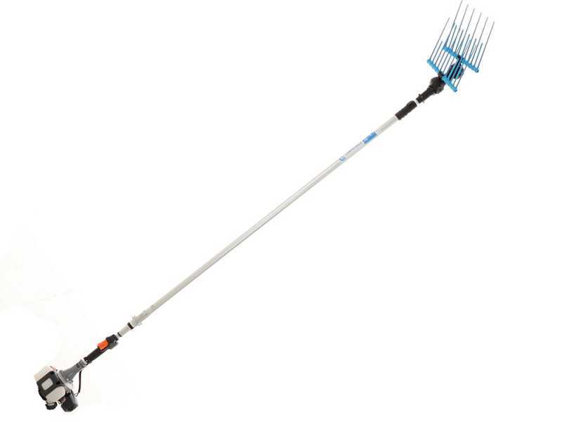 Peigne vibreur Alice Campagnola &agrave; moteur thermique 2T Kawasaki - perche t&eacute;lescopique 150/220 cm