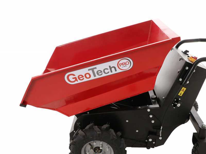 Brouette &agrave; batterie GeoTech Pro Mini Dumper CAR E500 e-Lift - Benne dumper &eacute;lectrique 500Kg