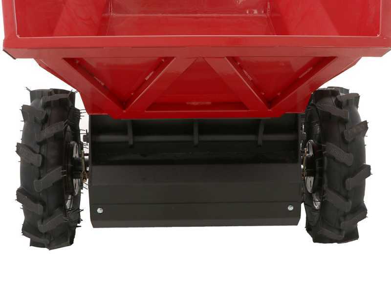 Brouette &agrave; batterie GeoTech Pro Mini Dumper CAR E500 e-Lift - Benne dumper &eacute;lectrique 500Kg