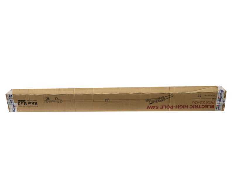 Perche &eacute;lgueuse &agrave; batterie sur perche t&eacute;lescopique Blue Bird PCS 22-06 - 12.6V - 2Ah