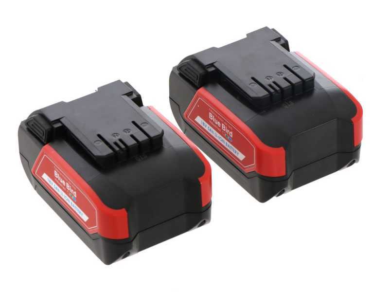 Tron&ccedil;onneuse &agrave; batterie Blue Bird THCS 22-07 - 2 batteries de 18V - 5Ah - barre de 20cm