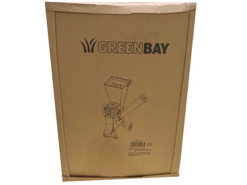 GreenBay GB-WDC 75 L - Broyeur thermique  - Moteur &agrave; essence Loncin 7 CV