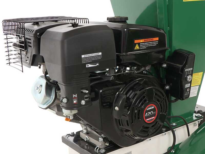 GreenBay GB-WDC 90 LE - Broyeur thermique  - Moteur &agrave; essence Loncin 15 CV