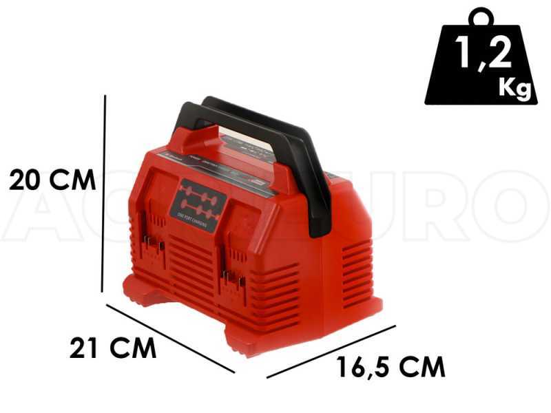 Chargeur de batterie Einhell - 2x2 Power X-Quattrocharger - 4 A