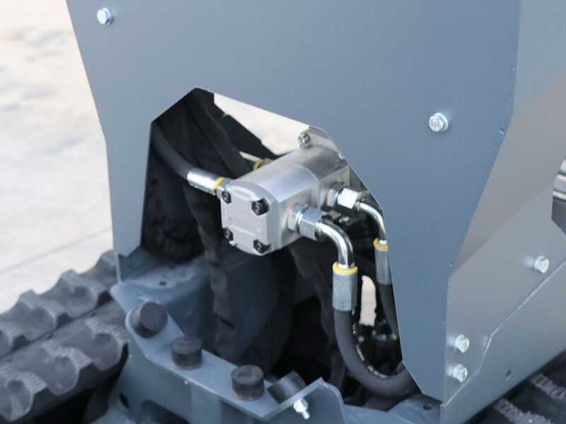 EuroMech EM500H-Dump &amp; Shovel - Brouette motoris&eacute;e dumper hydraulique 500 kg avec godet de chargement - Transmission hydrostatique