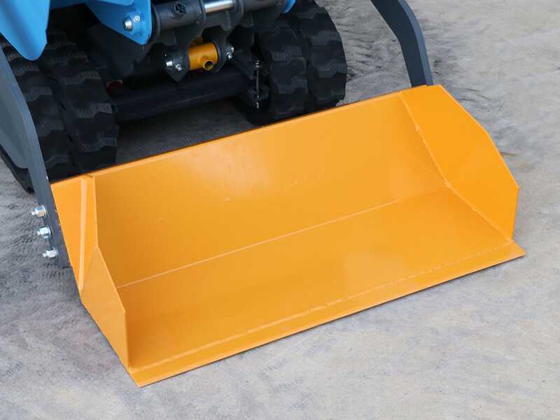 EuroMech EM500H-Dump &amp; Shovel - Brouette motoris&eacute;e dumper hydraulique 500 kg avec godet de chargement - Transmission hydrostatique