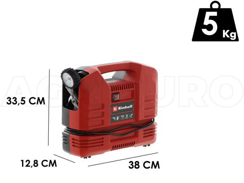 Einhell TC-AC 190 OF - Compresseur portatif pour auto - Kit complet