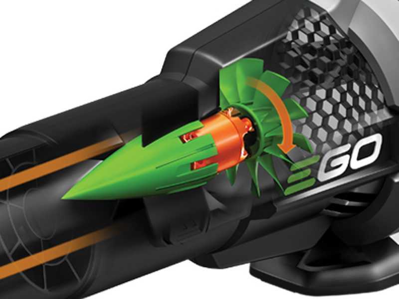 EGO Souffleur &agrave; batterie EGO LB5300E avec moteur brushless - 56V - 2.5Ah