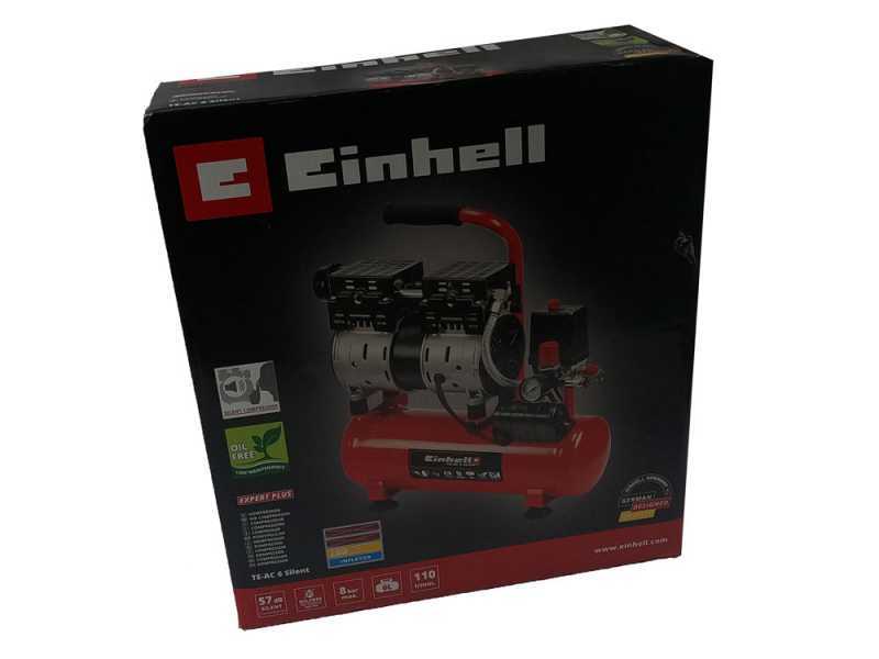 Einhell TE-AC 6 Silent - Compresseur d'air &eacute;lectrique insonoris&eacute;
