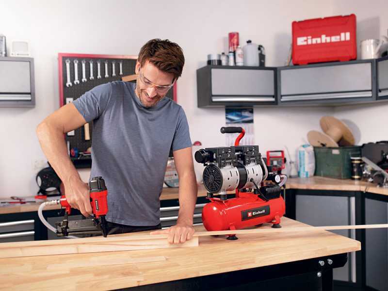 Einhell TE-AC 6 Silent - Compresseur d'air &eacute;lectrique insonoris&eacute;