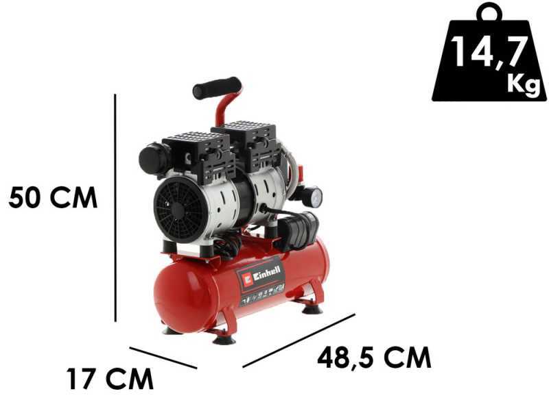 Einhell TE-AC 6 Silent - Compresseur d'air &eacute;lectrique insonoris&eacute;