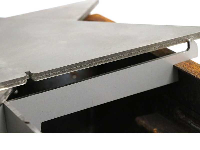 Top Line Gringo B038 - Barbecue &agrave; bois en corten