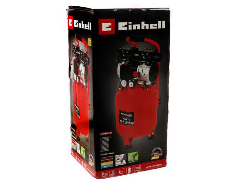 Einhell TE-AC 24 Silent - Compresseur d'air &eacute;lectrique silencieux