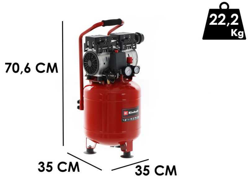 Einhell TE-AC 24 Silent - Compresseur d'air &eacute;lectrique silencieux
