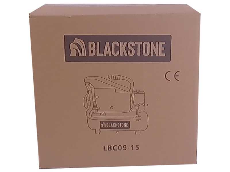 BlackStone LBC 09-15 - Compresseur &eacute;lectrique portatif - R&eacute;servoir 9 Litres - Pression 8 bar