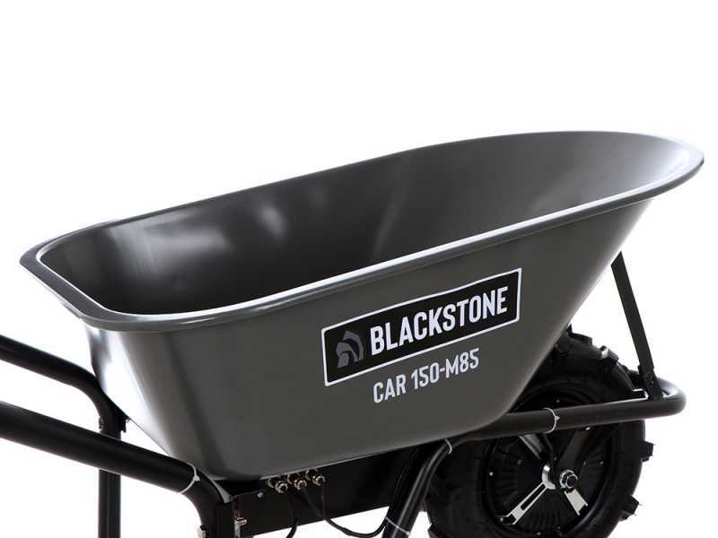 Brouette &eacute;lectrique BlackStone CAR 150-M85 - Batterie de 24V/12Ah