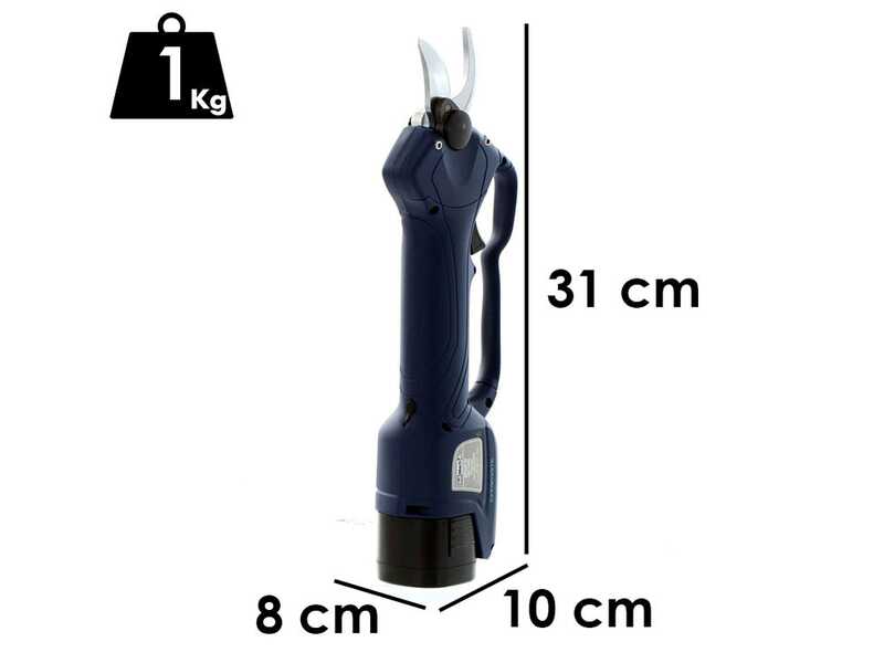 S&eacute;cateur &eacute;lectrique de taille BullMach ARTEMIS 28 - 2 batteries de 16.8 V/ 2 Ah
