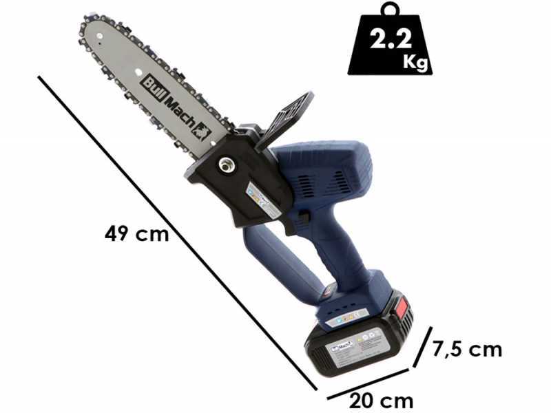 &Eacute;lagueuse sur batterie Bullmach Kairos 20 - batterie et chargeur inclus