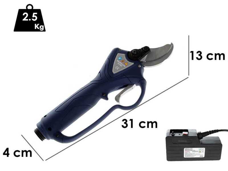 S&eacute;cateur &eacute;lectrique de taille BullMach ARTEMIS 40 PRO - 1 batterie de 36V/ 4Ah