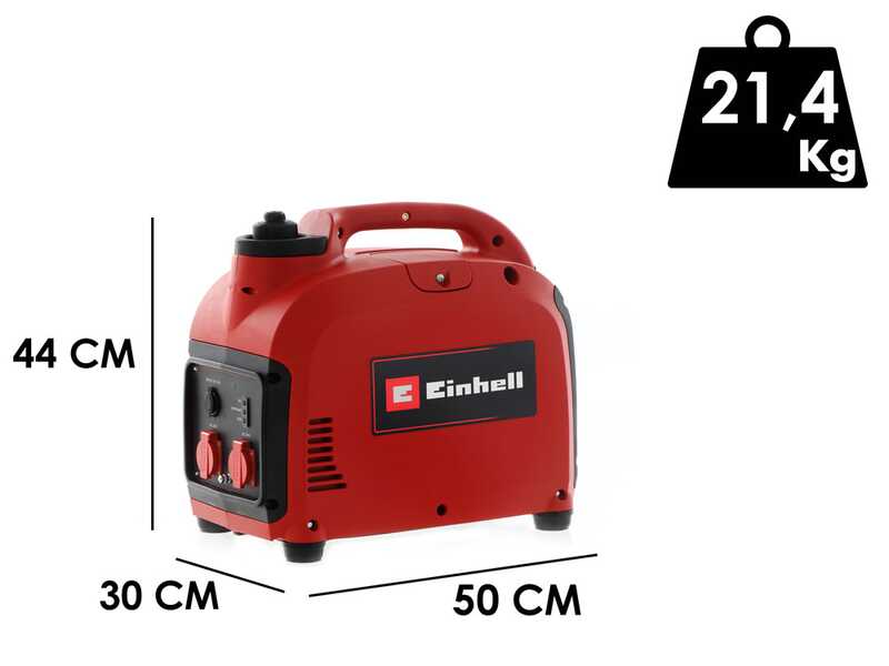 Einhell TC-IG 2000 - Groupe &eacute;lectrog&egrave;ne inverter &agrave; essence 2 kW - Continue 1.8 kW Monophas&eacute;
